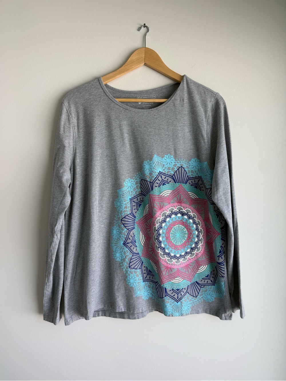 Coolibar Morada Everyday UPF 50+ Graphic Long Sleeve Shirt XL